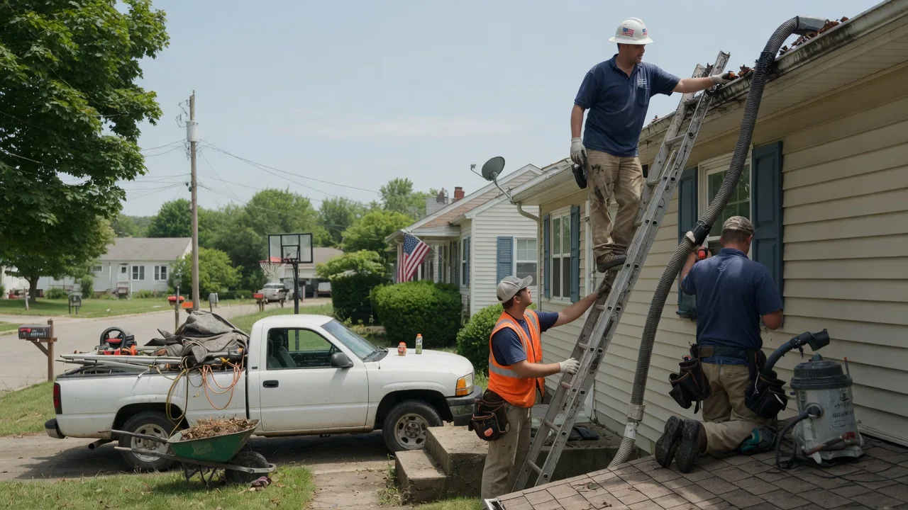 Gutter Installation in West, MS near me